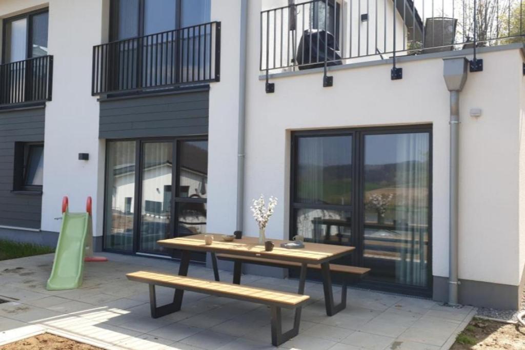 Diemelblick Acht - Ferienhaus Fuer 6 Personen Mit Sauna, Garten Und Dachterrasse Mit Panoramablick Heringhausen Extérieur photo